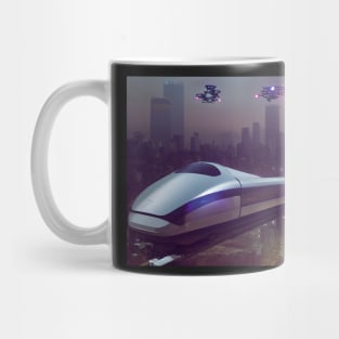 Ai artwork of New york in 2050 Mug